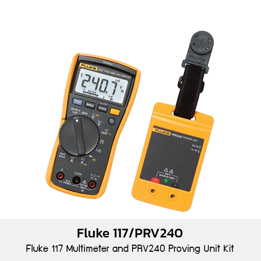 Fluke 117 and PRV240