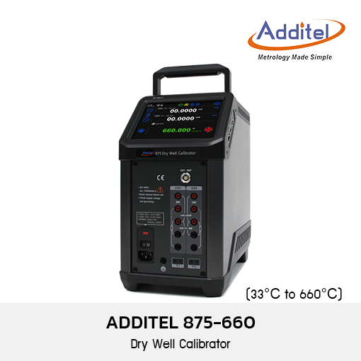 Additel ADT875 PC-660 Dry Well Calibrator