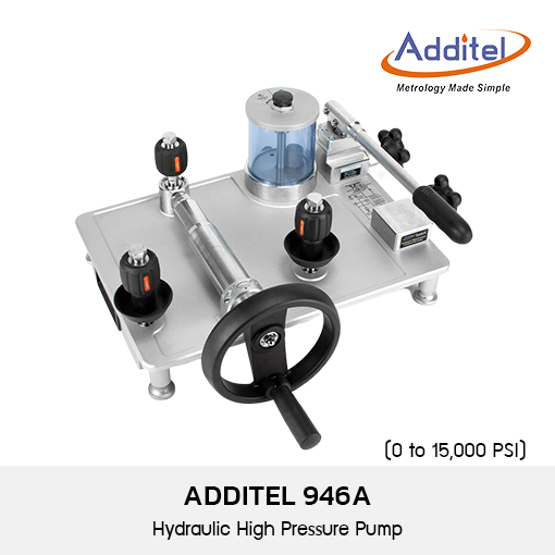 Additel ADT946A ปั๊มสอบเทียบแรงดันสูงไฮดรอลิก