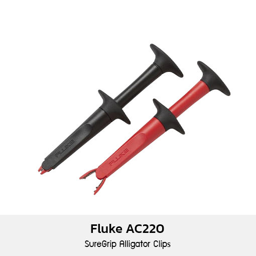 Fluke AC220 SureGrip Alligator Clips