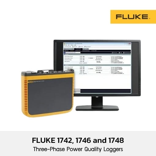 Fluke 1748 Three-Phase Power Quality Loggers