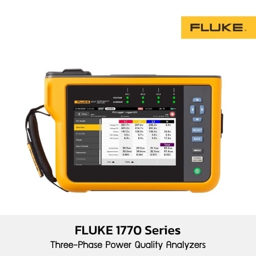 Fluke 1770 Series Three-Phase Power Quality Analyzers