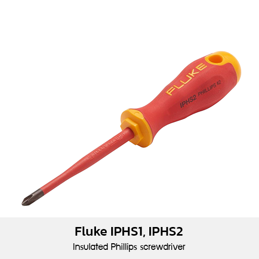 Fluke IPHS1, IPHS2 Insulated Phillips screwdrivers