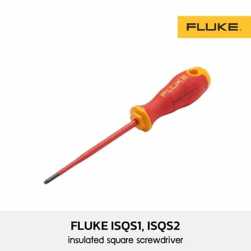 Fluke ISQS1, ISQS2 insulated square screwdriver