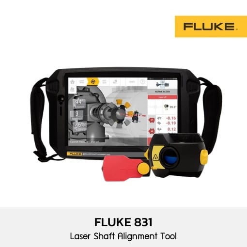 fluke 831 จัดแนวเพลา (Shaft Alignment) ด้วยเลเซอร์