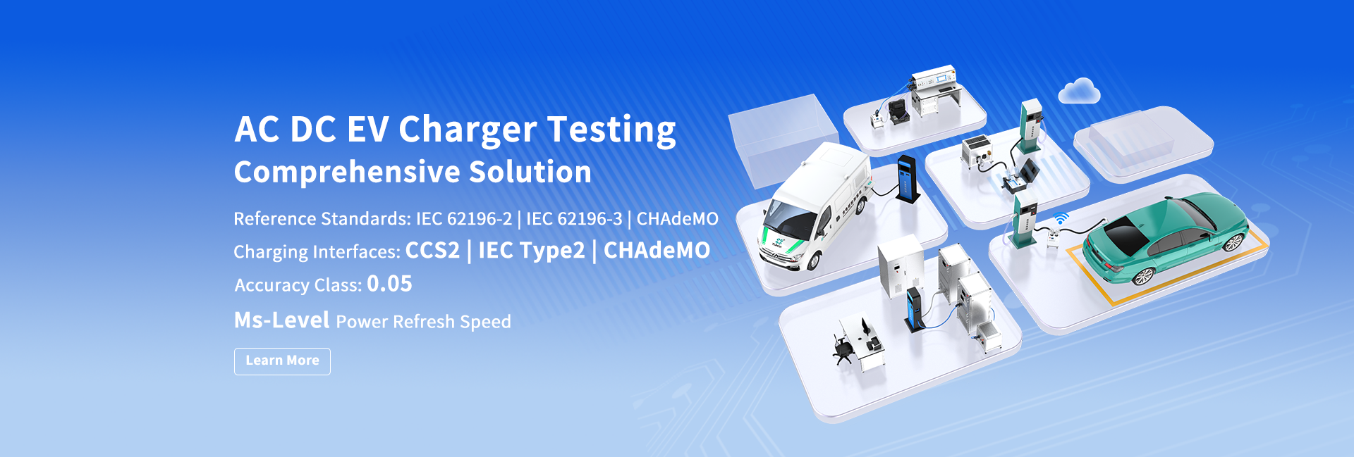 AC DC EV Charger Testing Comprehensive Solution