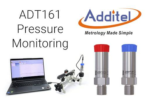 Additel 161 Pressure Monitoring