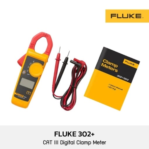 แคลมป์มิเตอร์ Fluke 302+
