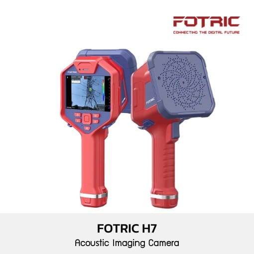 เครื่องตรวจจับคลื่นเสียง Fotric H7 Acoustic Imaging Camera