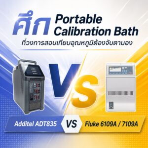 Additel and Fluke Portable Calibration Bath