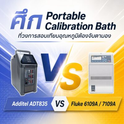 Additel and Fluke Portable Calibration Bath