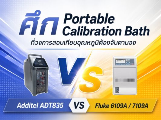 Additel and Fluke Portable Calibration Bath