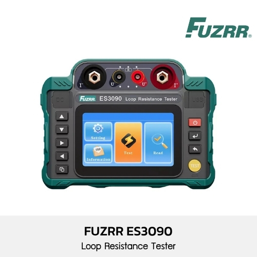 FUZRR ES3090 | เครื่องวัด Loop & Contact Resistance สูงสุด 220A